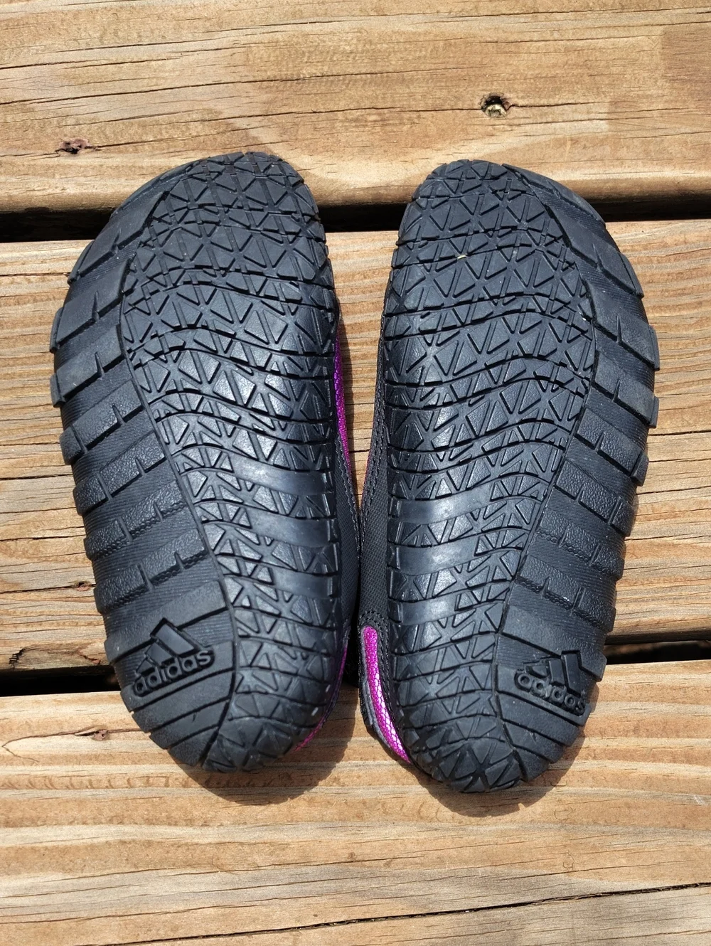 Adidas Magenta Terrex JawPaw K Childrens Slip-On Water Shoes Size 11 Kids